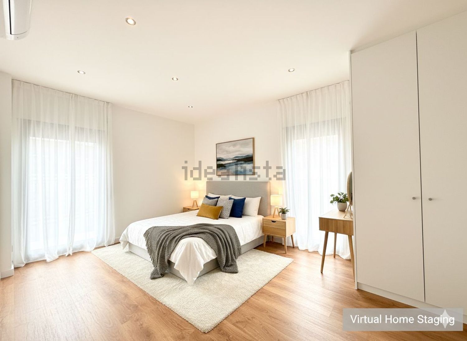 出租公寓 t1在Rua Artur Ferreira da Silva - 卧室