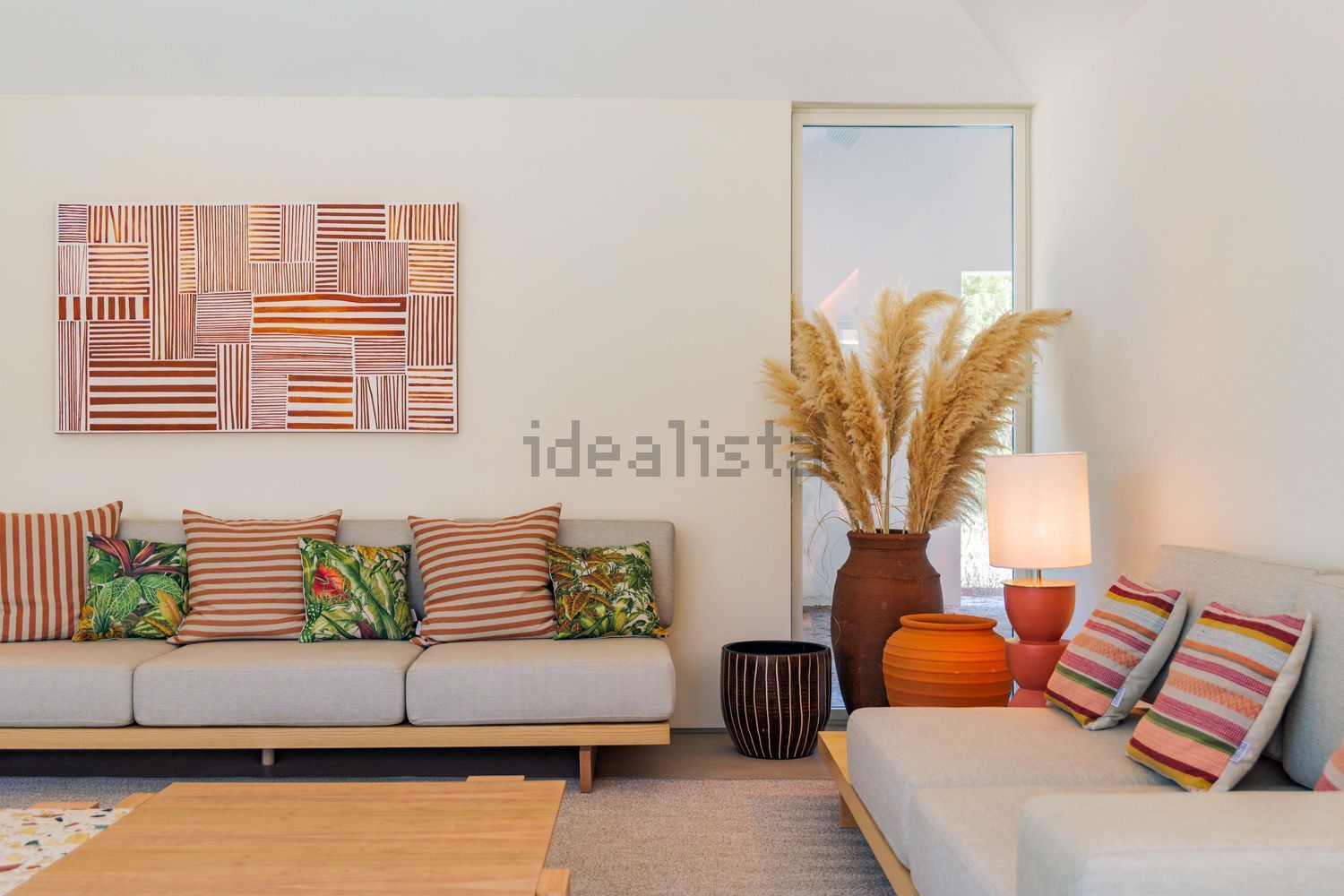 小楼房或独栋别墅出售在Estrada de Bicas - 客厅