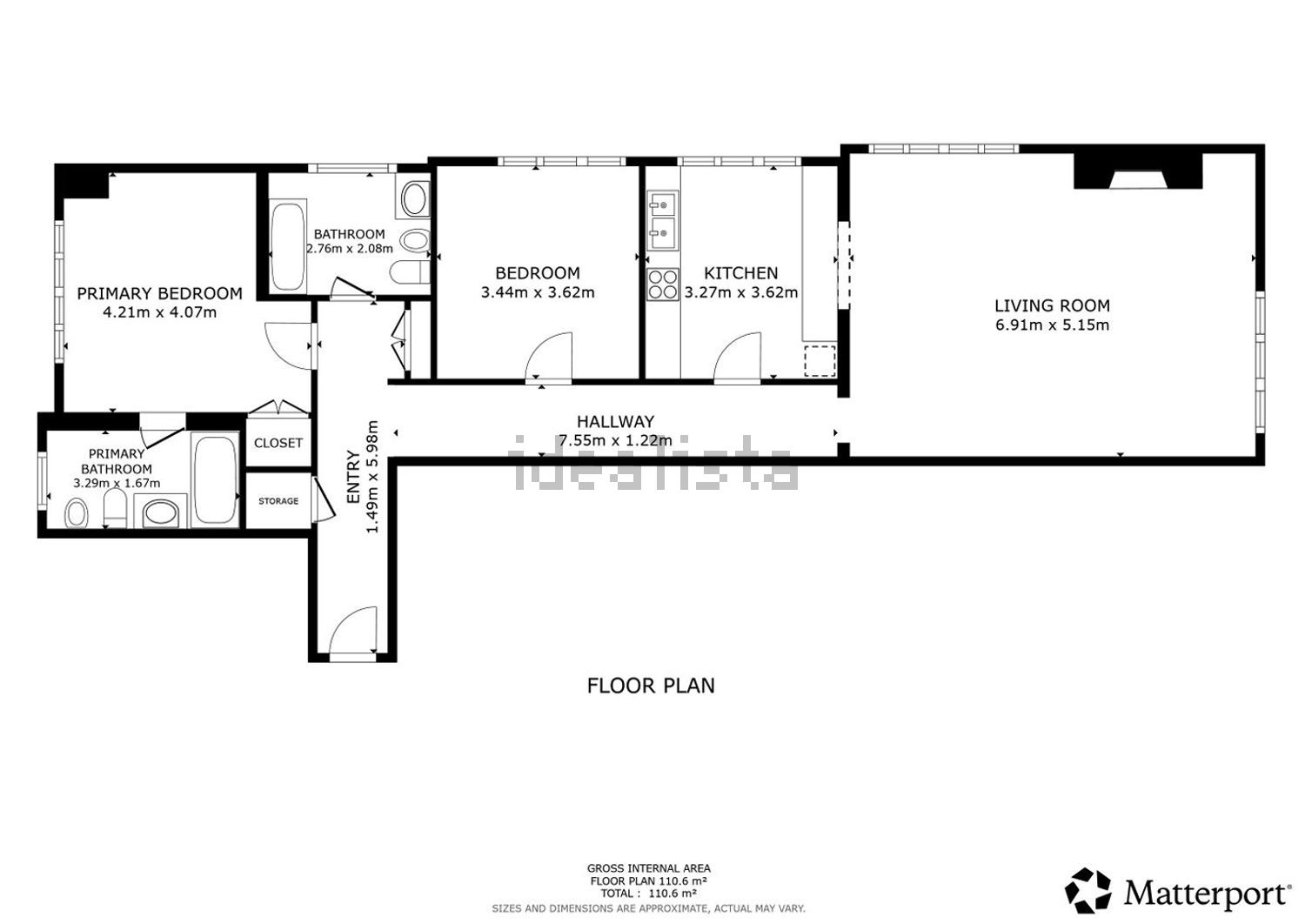 出租公寓 t2Alcácer do Sal - 平面图
