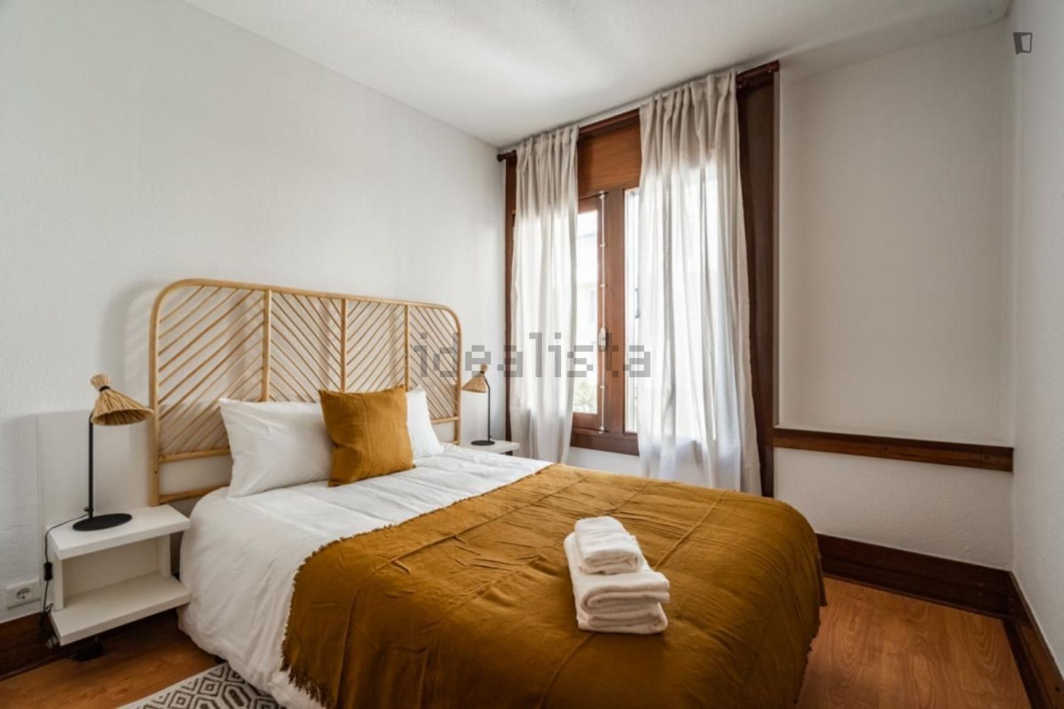 出租公寓 t2在Rua da Azinheira - 卧室