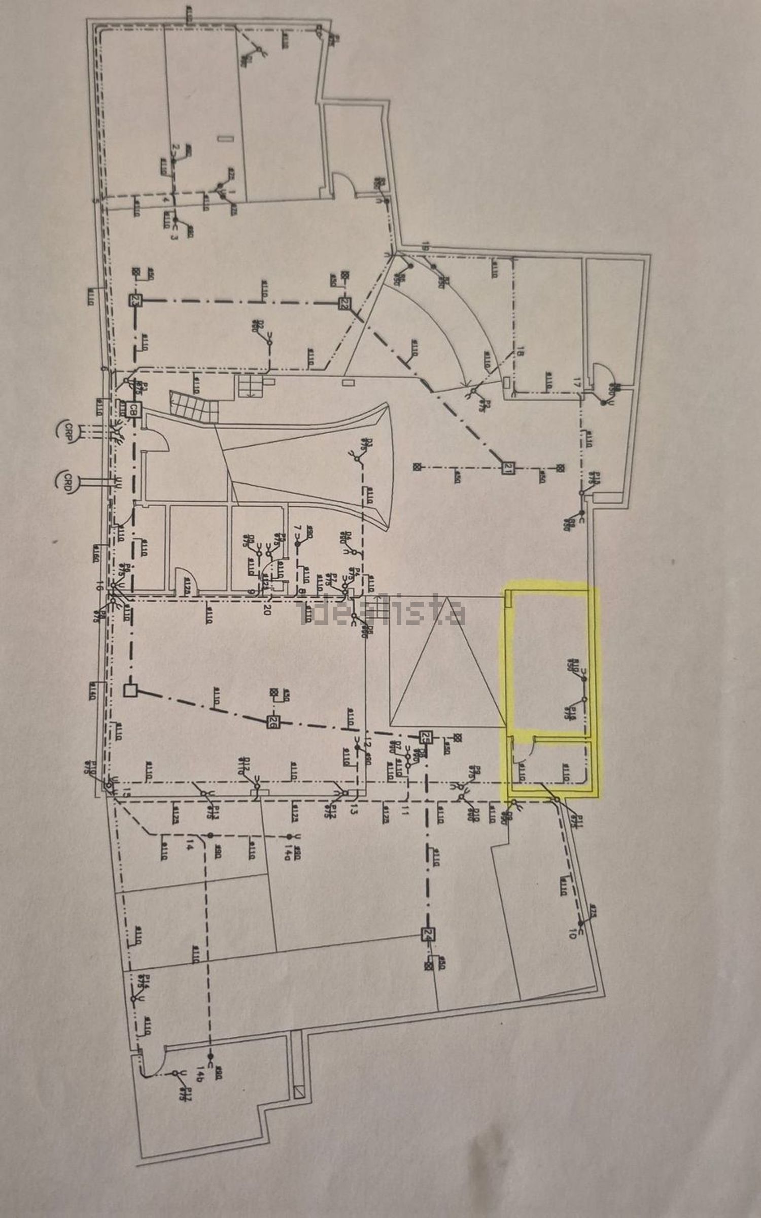 公寓 t2出售在Rua Arnaldo Cortiço - 平面图