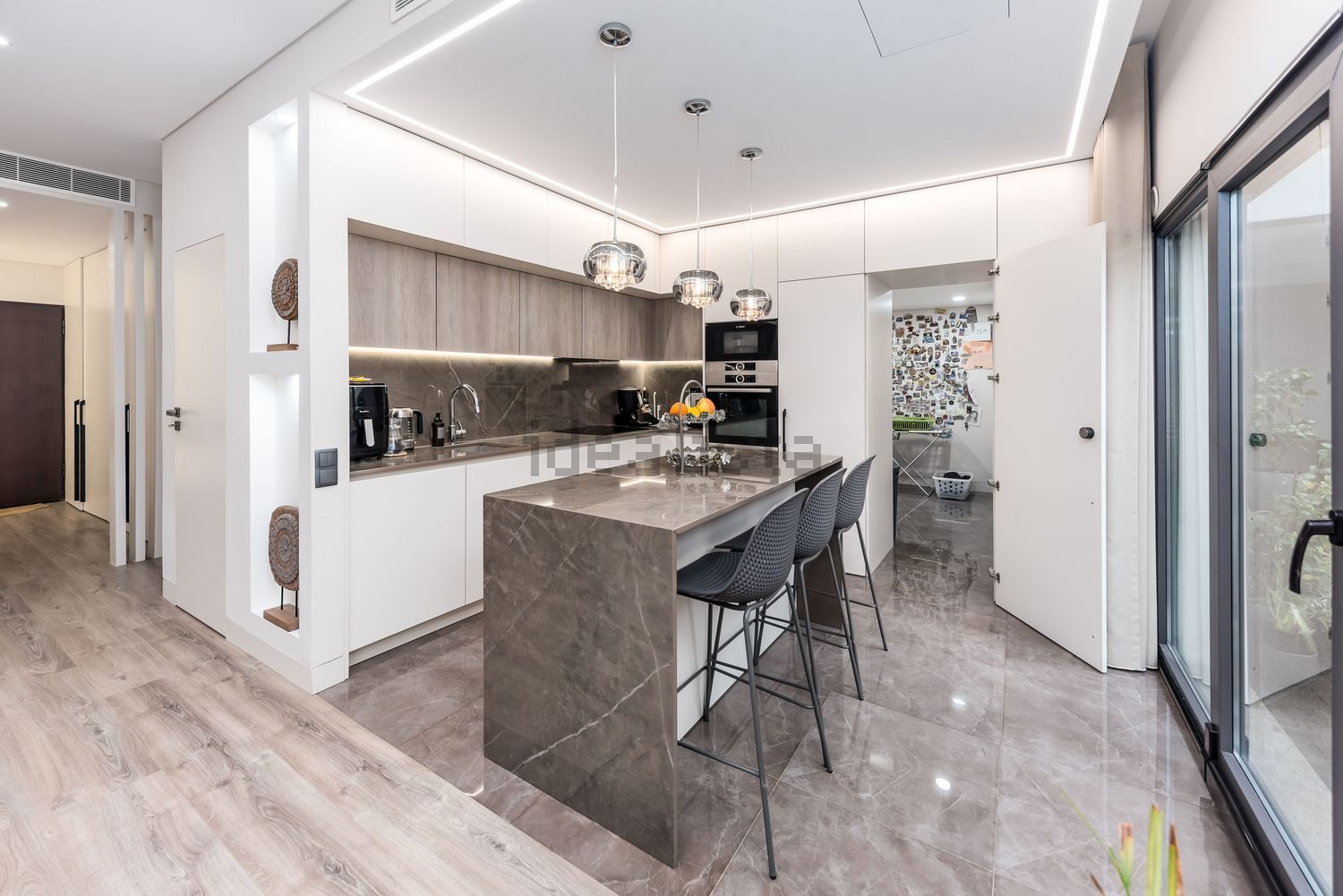 双拼别墅出售在Ramada e Caneças - 厨房