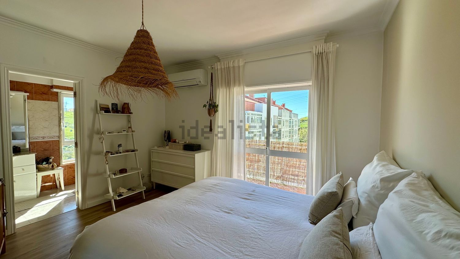 出租公寓 t2在Rua da Suécia, 10 n - 卧室