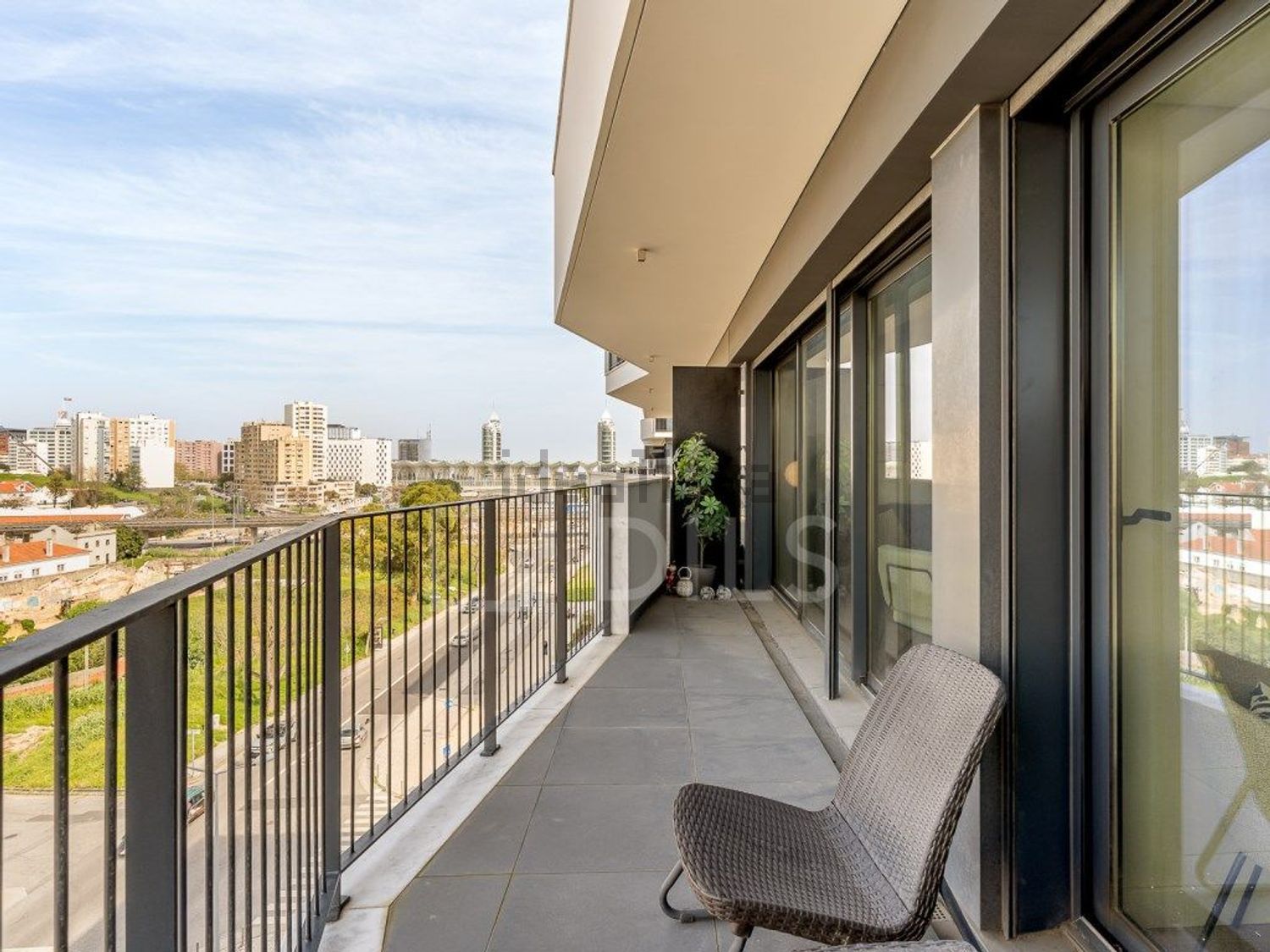 公寓 t1出售在Avenida de Berlim - 露台