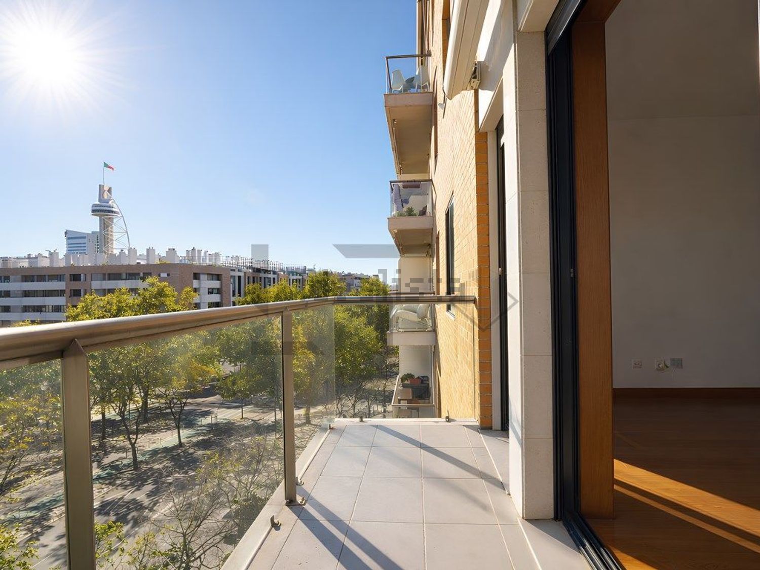 出租公寓 t3在Alameda dos Oceanos - 阳台