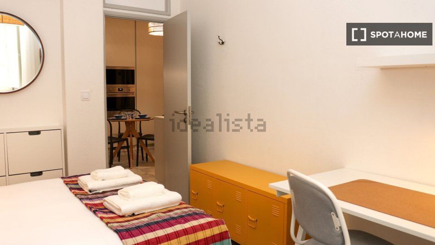 出租公寓 t2Costa do Castelo - 卧室