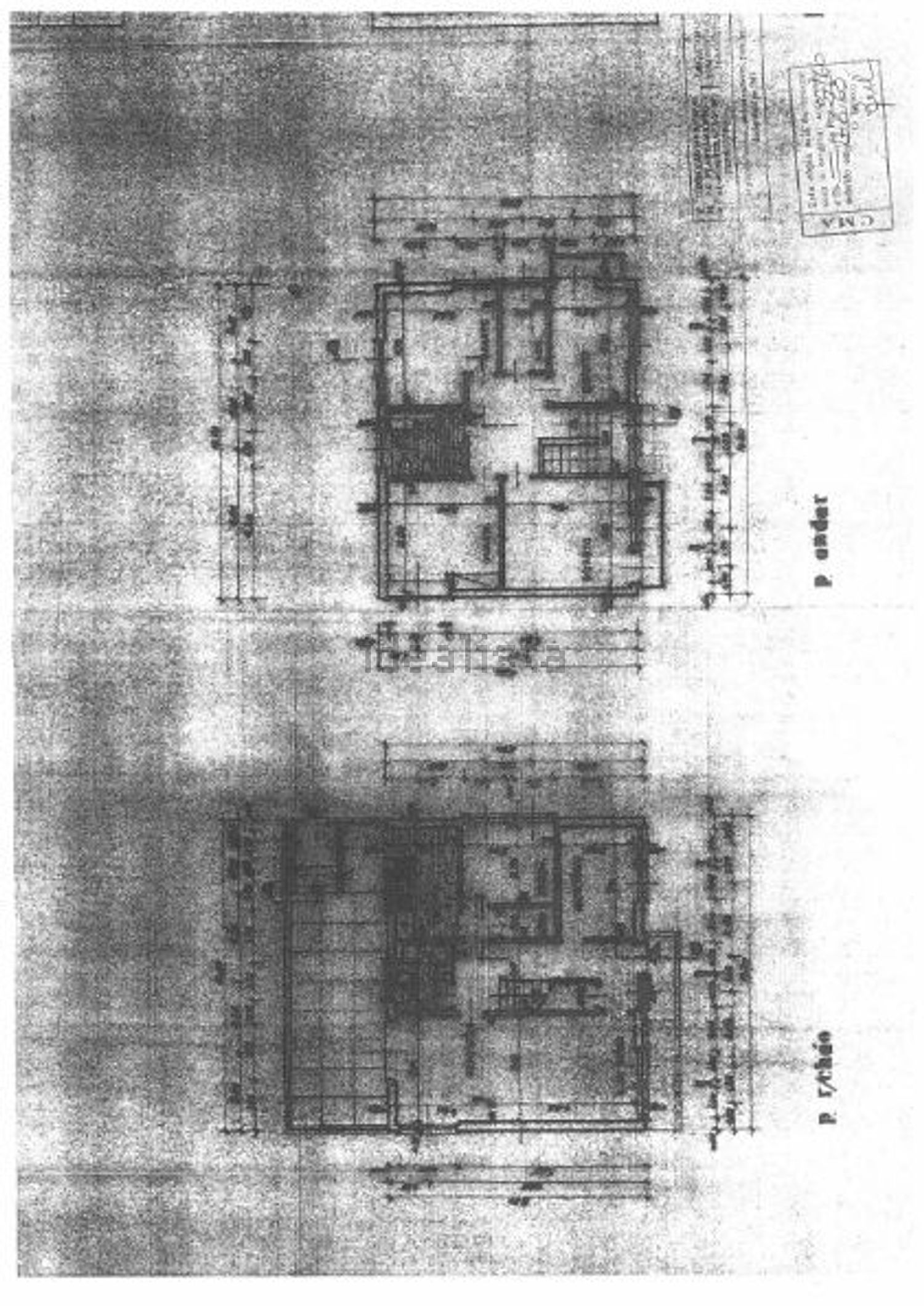 小楼房或独栋别墅出售在Estrada Nacional 10 - 平面图