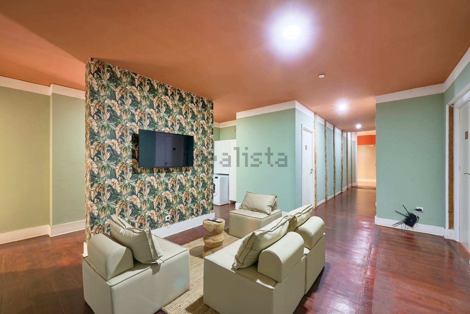 出租房间在Travessa Corpo Santo - 客厅