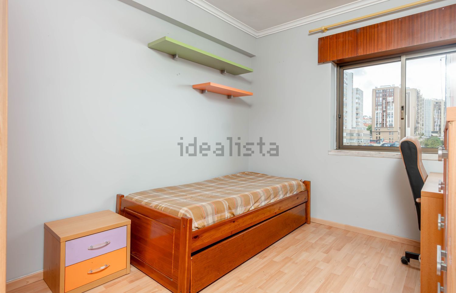 出租公寓 t2在Rua Ramiro Ferrão - 卧室