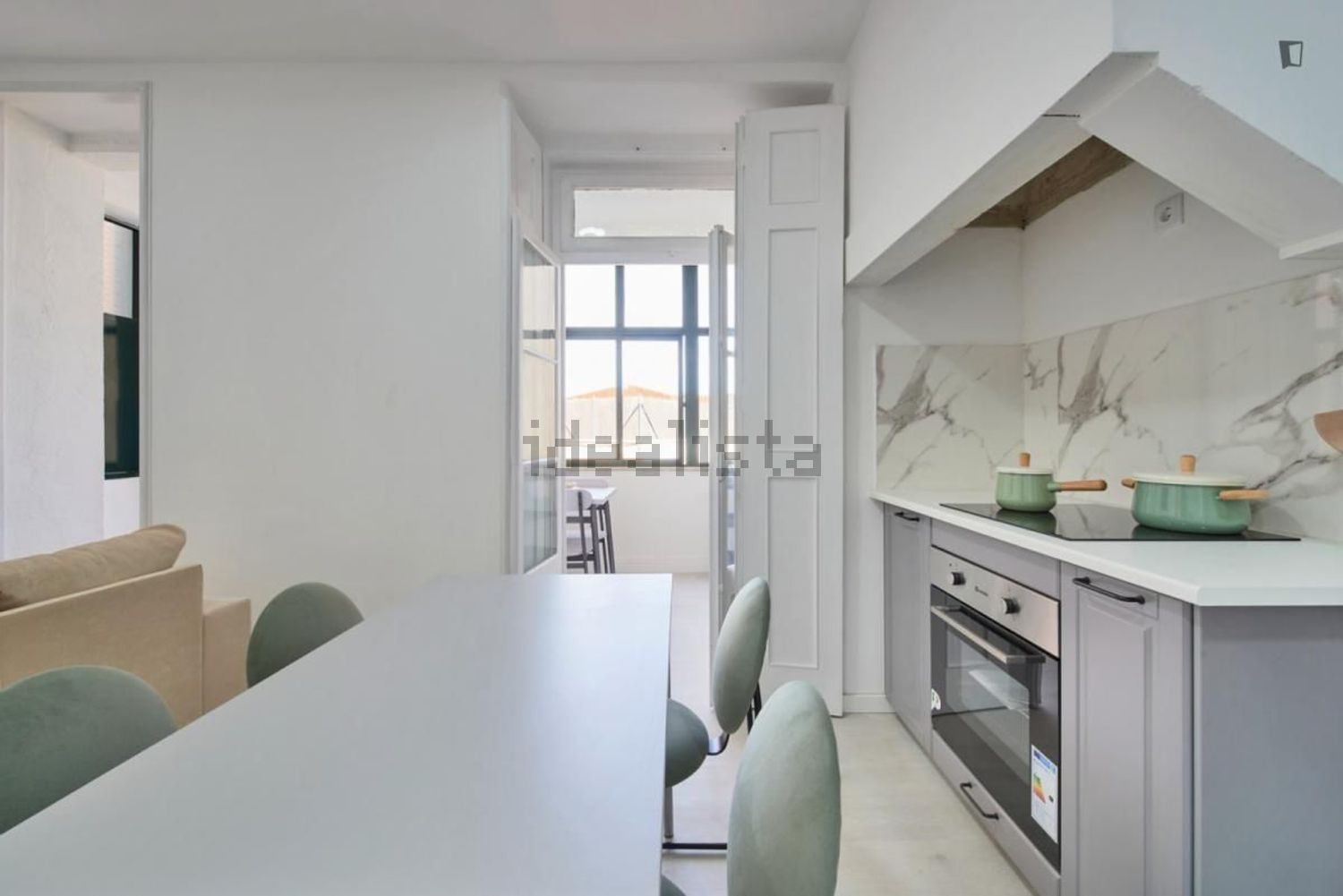 出租房间在Rua Castilho - 客厅