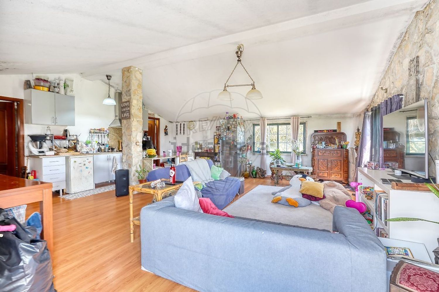 小楼房或独栋别墅出售在Rua da Horta - 客厅