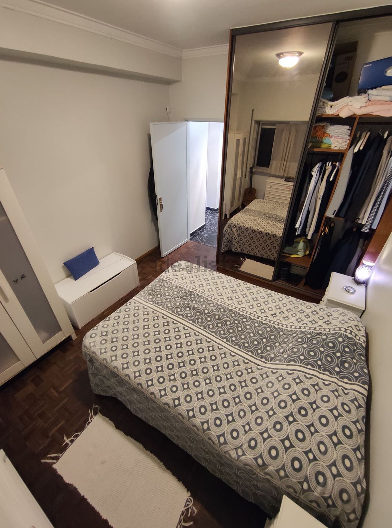 出租公寓 t2在Avenida 23 de Julho, 393 - 卧室