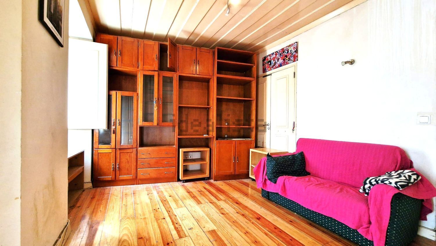 出租公寓 t1在Rua do Benformoso - 客厅