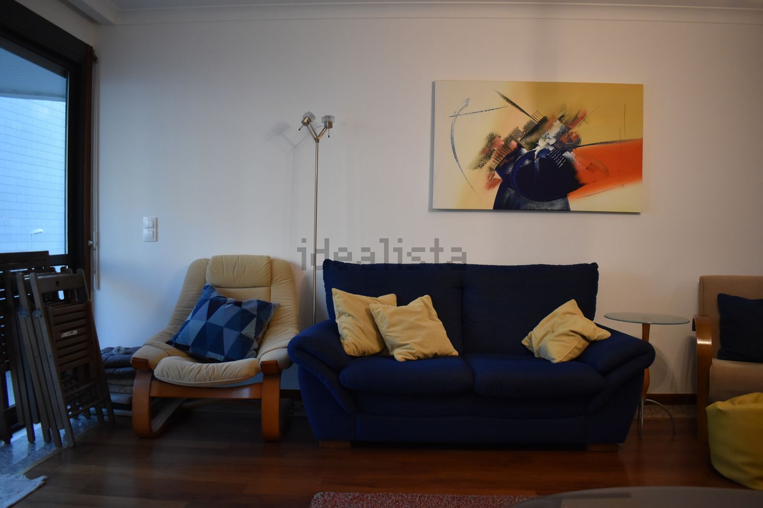 出租公寓 t2在Rua Comandante Cousteau, 8 - 客厅