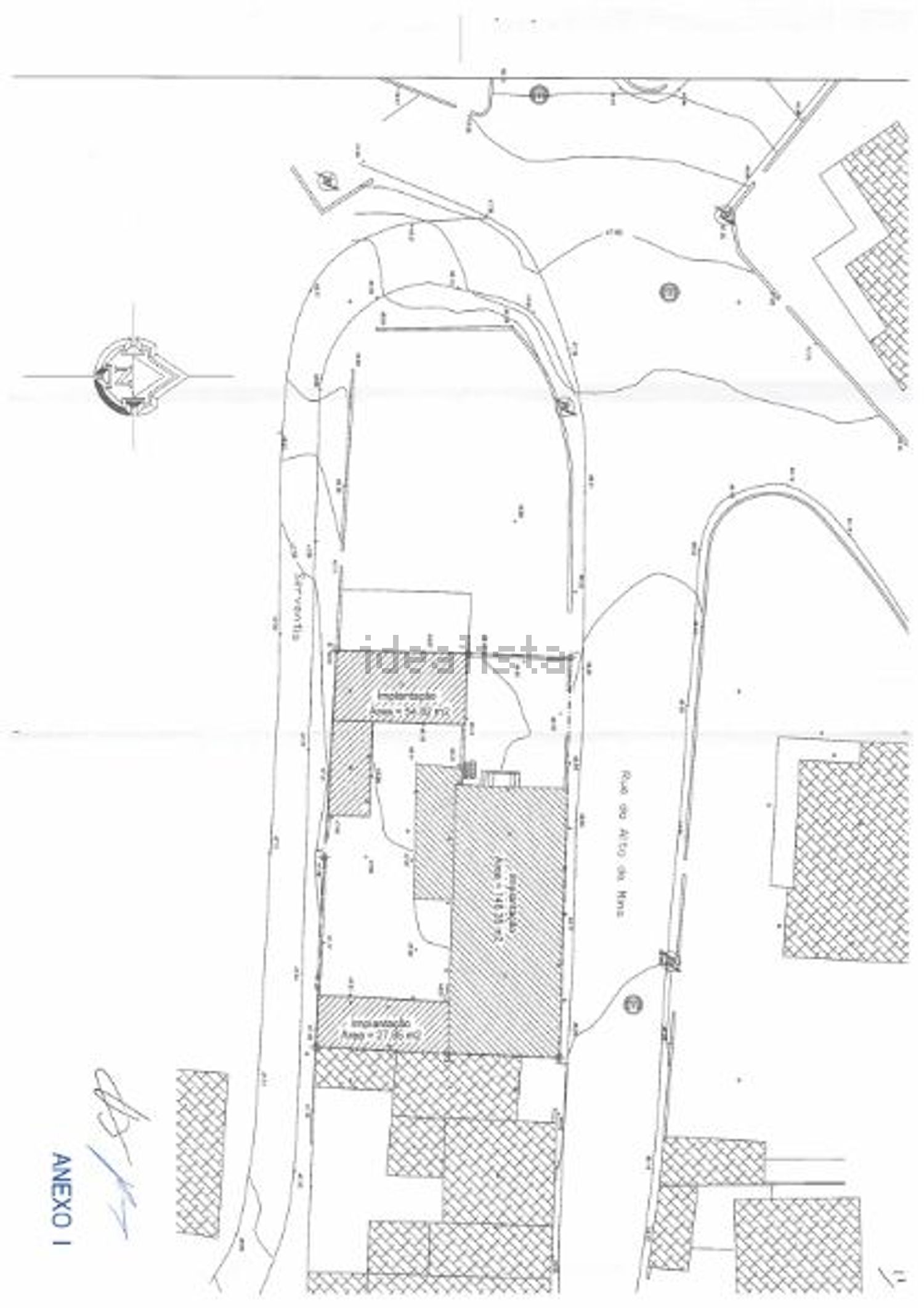 小楼房或独栋别墅出售在Rua da Guerra Peninsular - 平面图