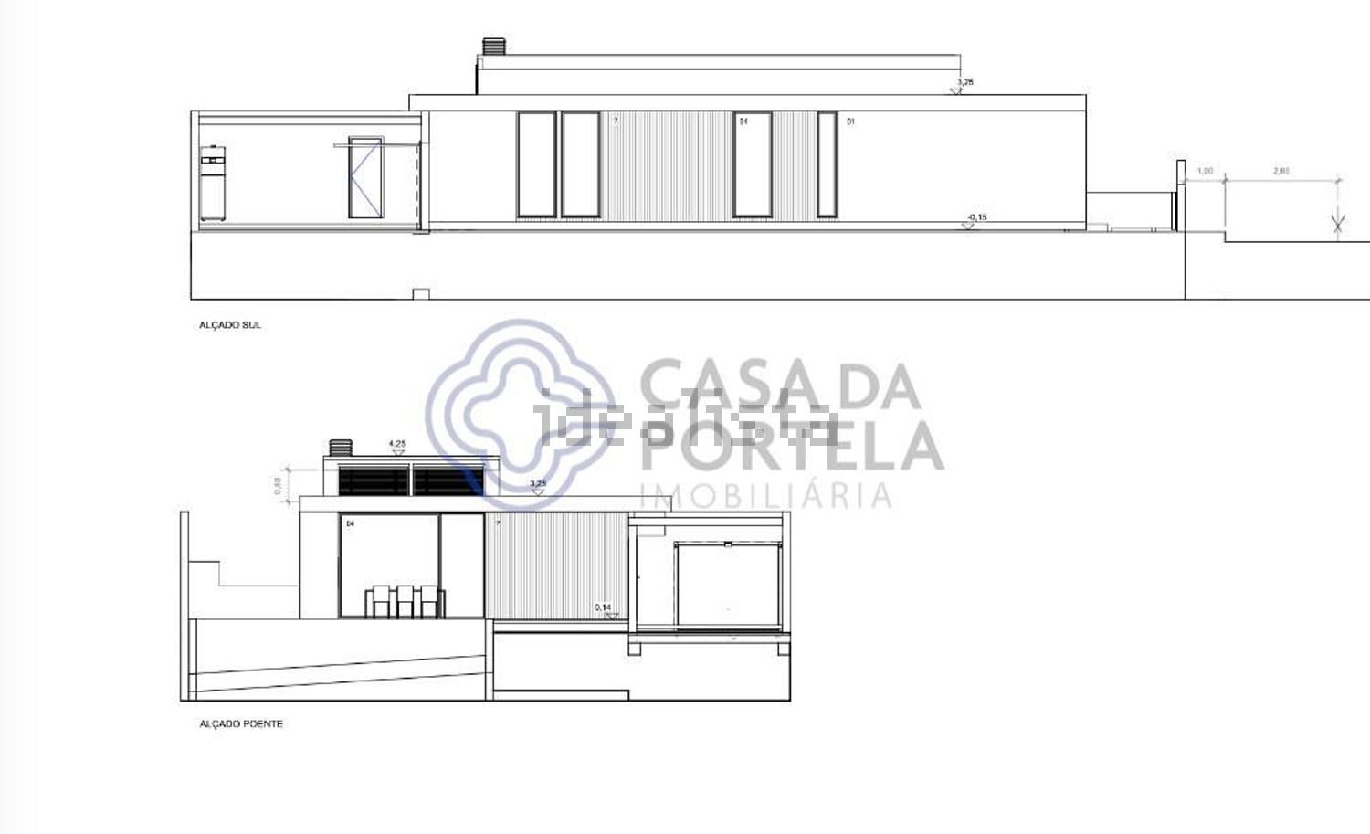 小楼房或独栋别墅出售在Centro - 平面图