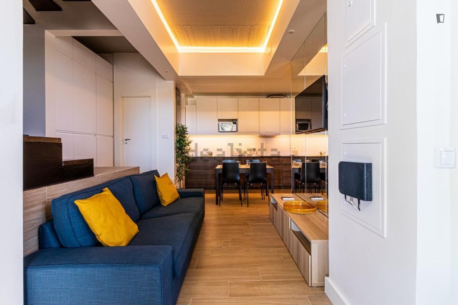 出租房间在Rua Luís Cristino da Silva - 客厅