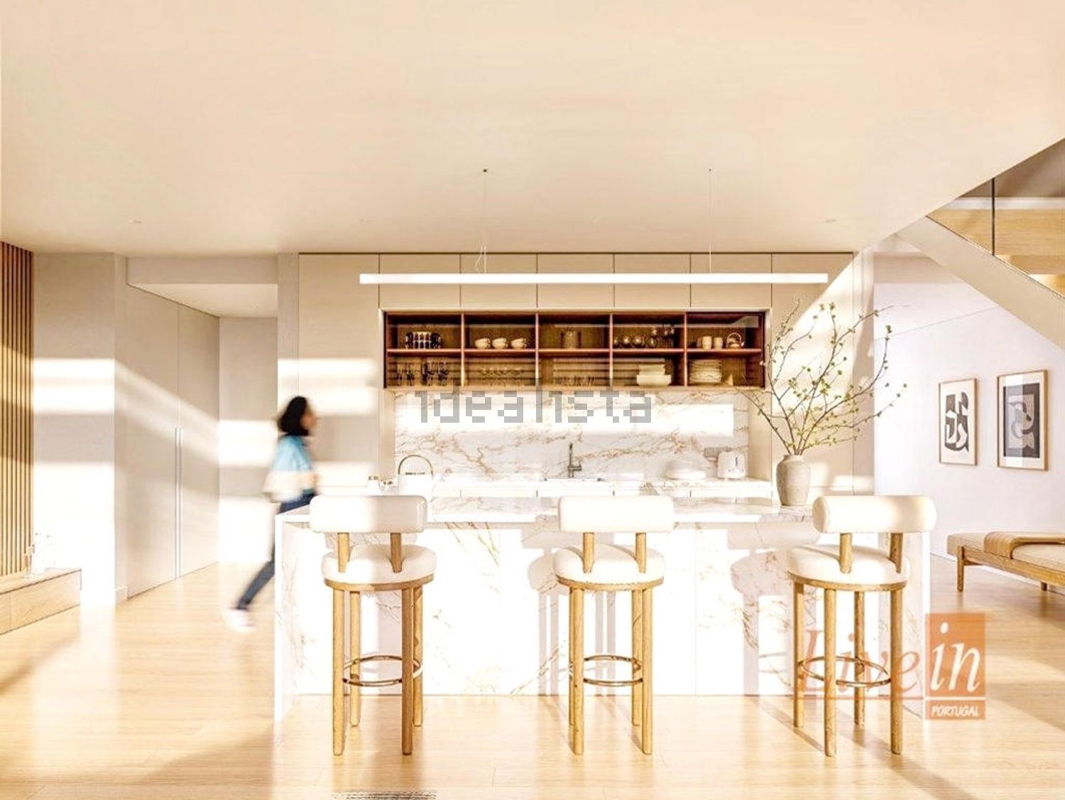 小楼房或独栋别墅出售在Carvoeira - 客厅