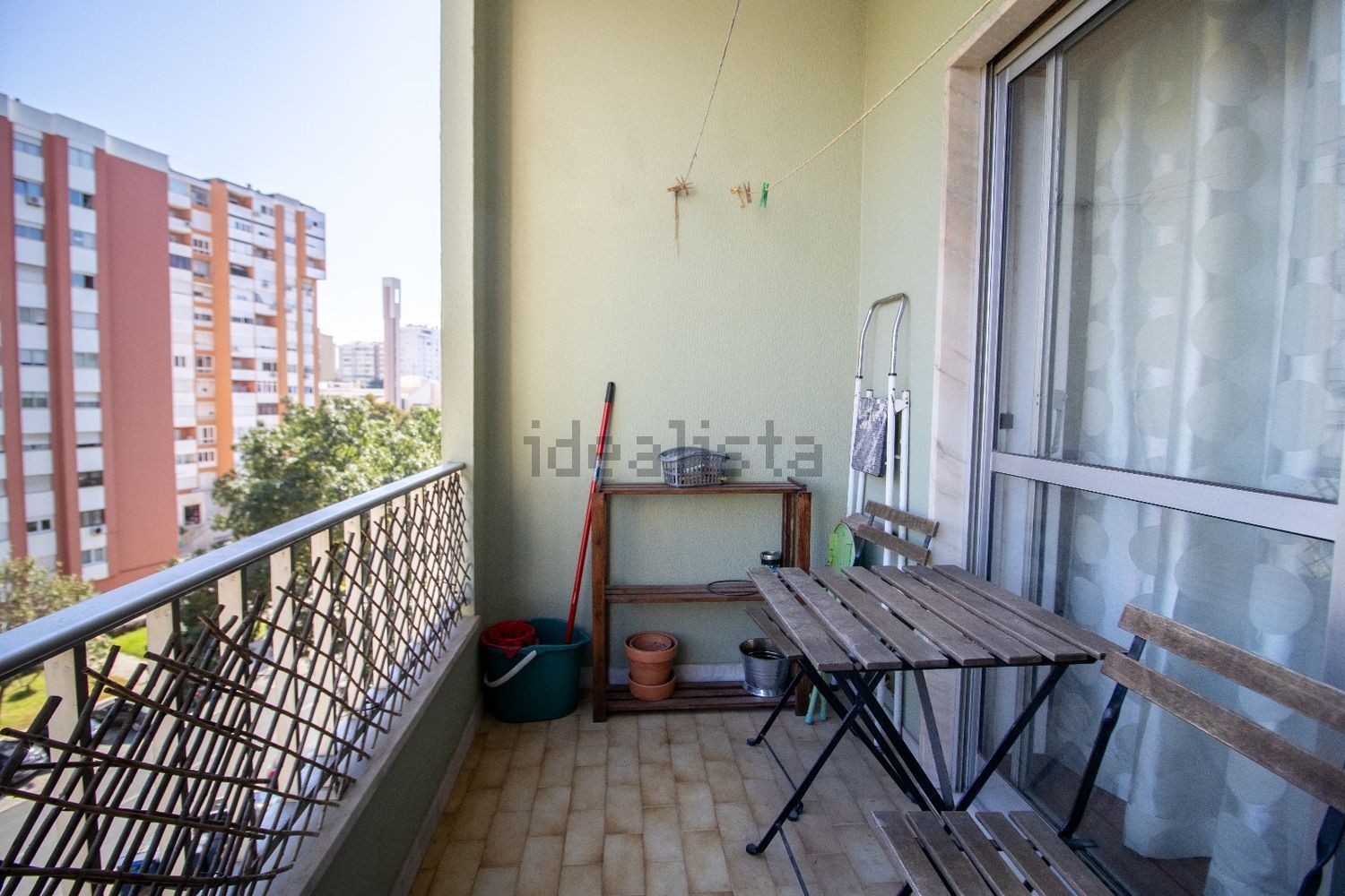 出租公寓 t2在Rua Capitães de Abril, 31 - 阳台