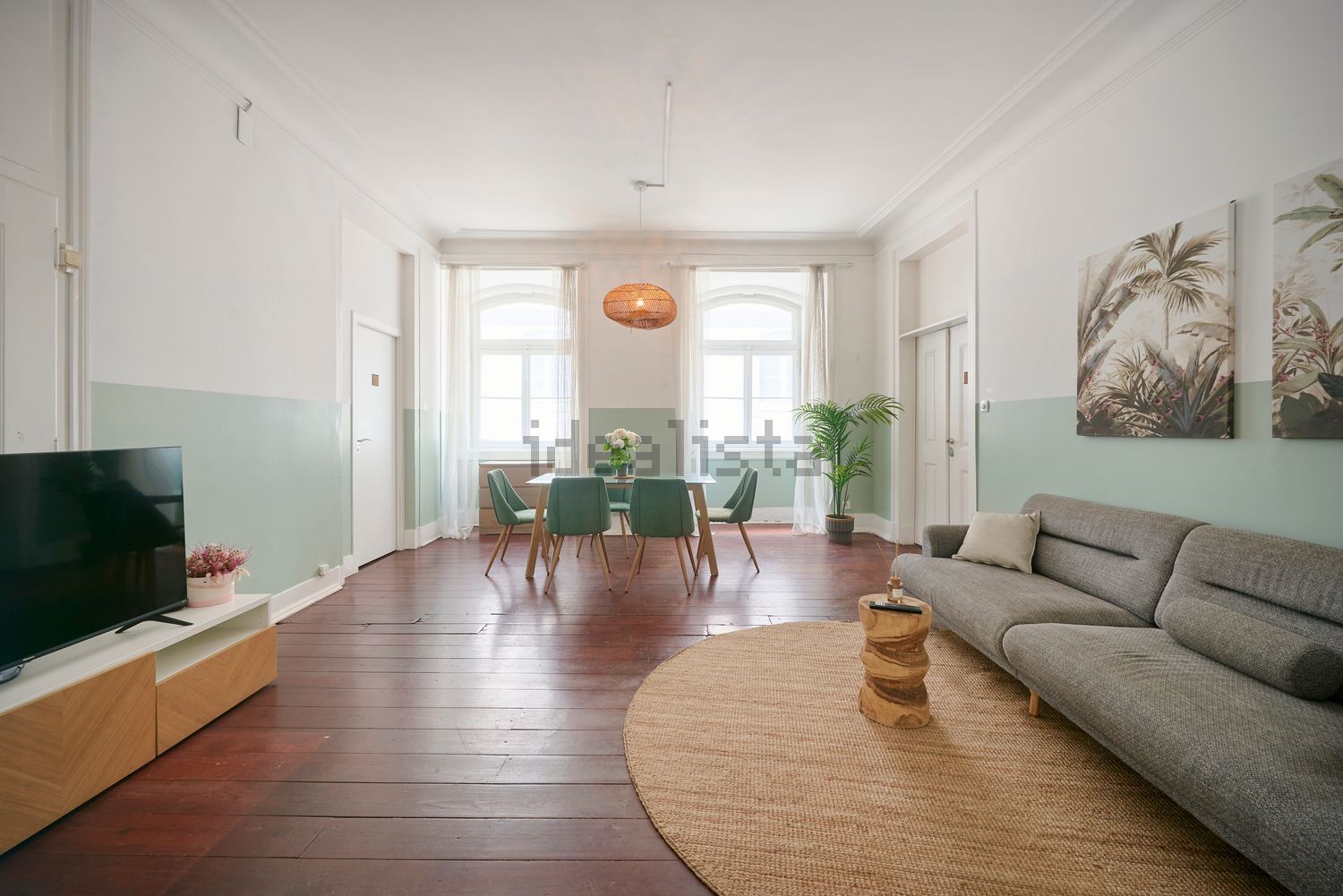 出租房间在Travessa Corpo Santo - 客厅