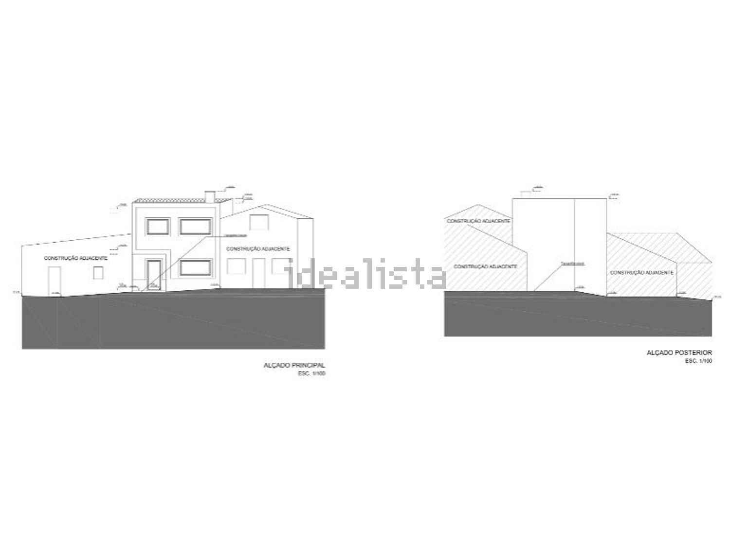 小楼房或独栋别墅出售在Enxara do Bispo - Gradil - Vila Franca do Rosário - 平面图