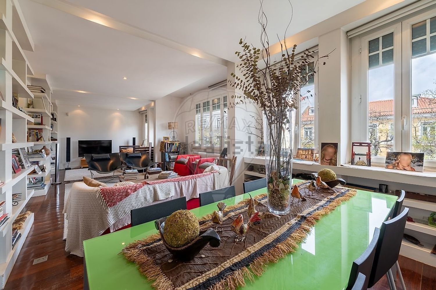 公寓 t3出售在Príncipe Real - 客厅