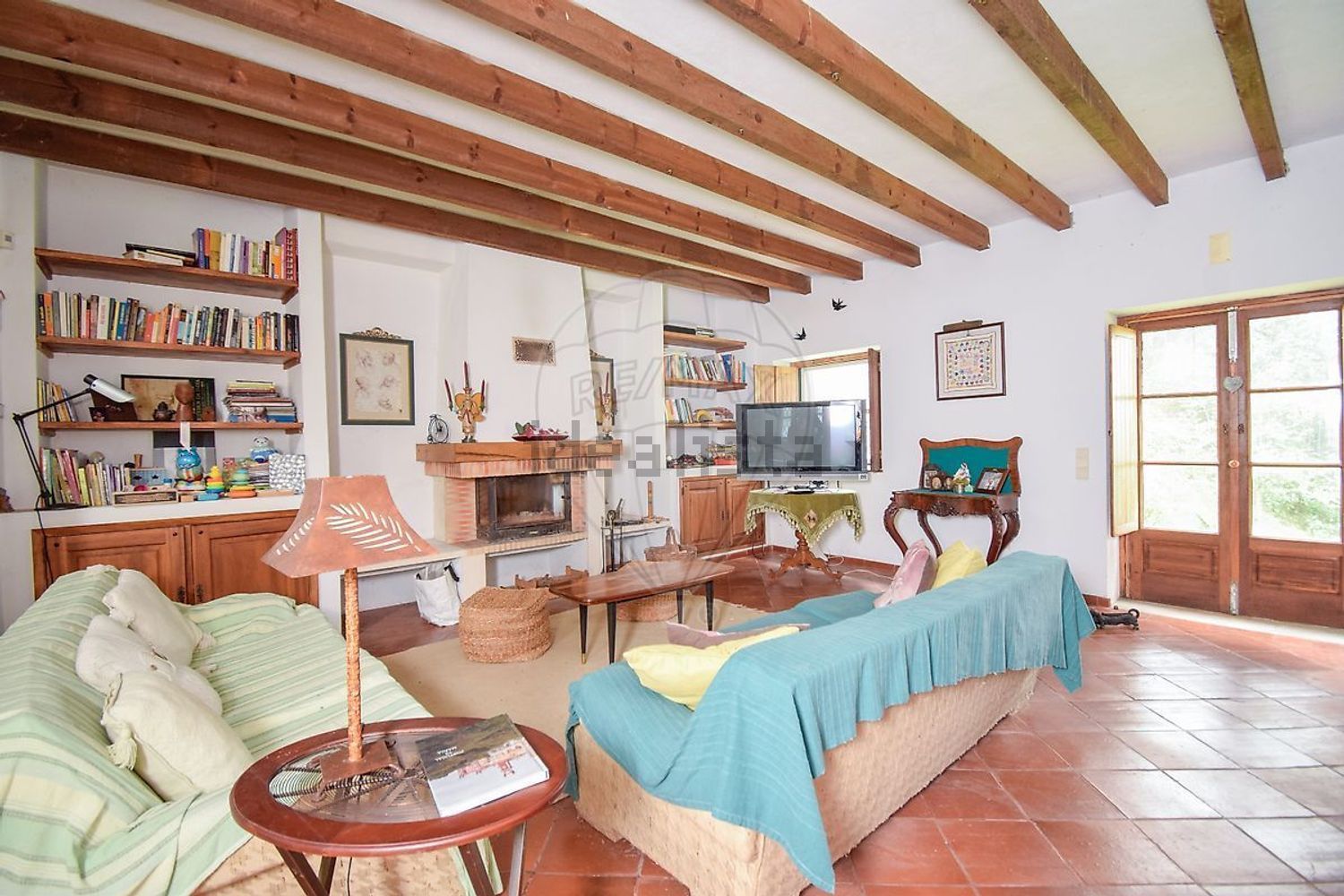 小楼房或独栋别墅出售R. da Portela - 客厅