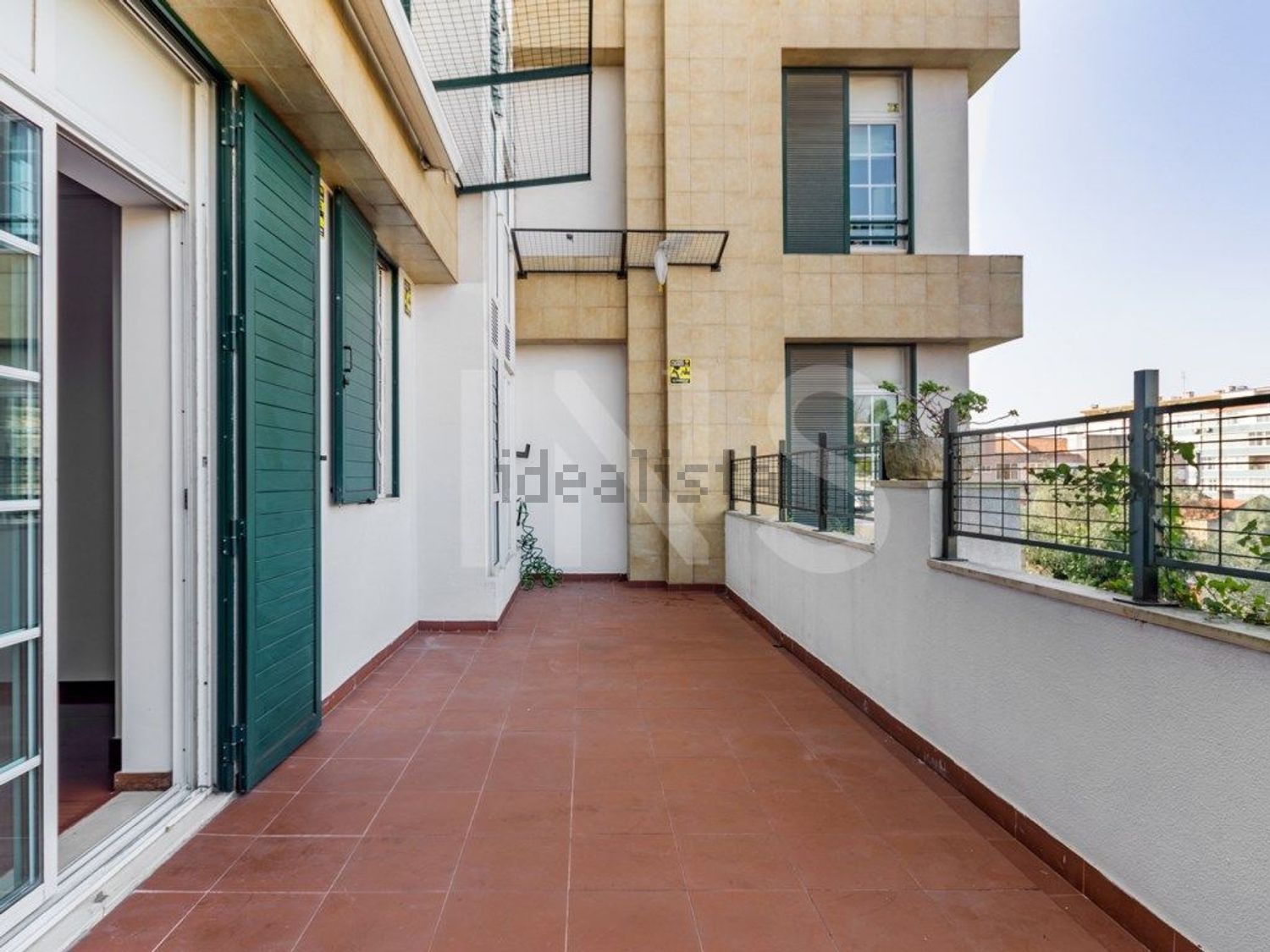 出租公寓 t2在Rua do Borja - 阳台