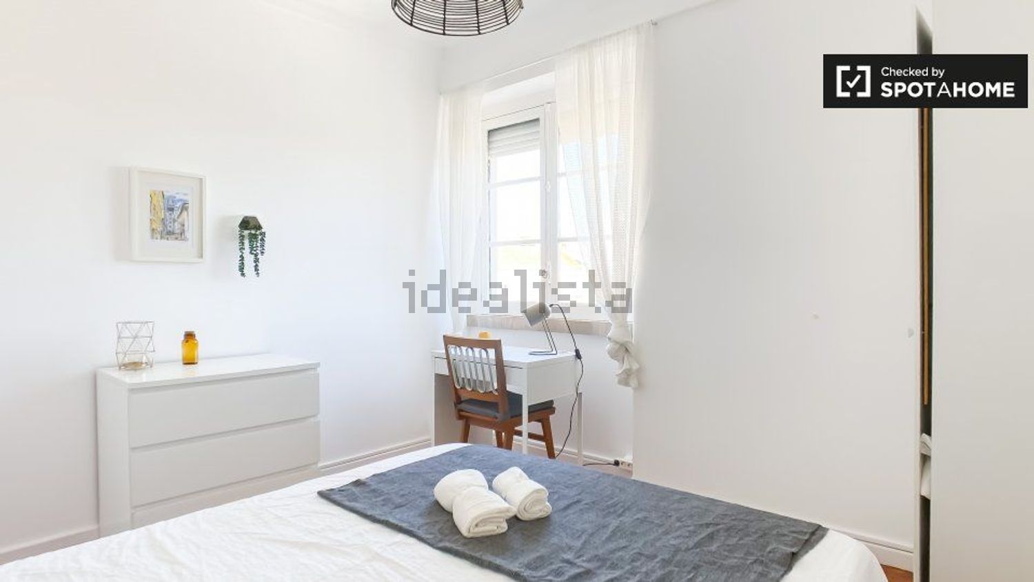 出租房间在Rua Leite de Vasconcelos - 卧室