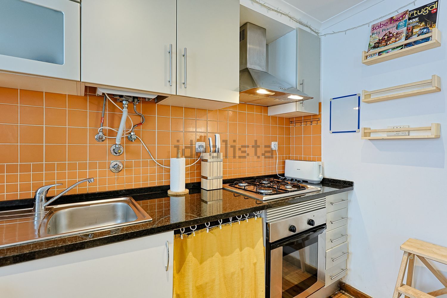 出租公寓 t2在Rua dos Remédios - 厨房