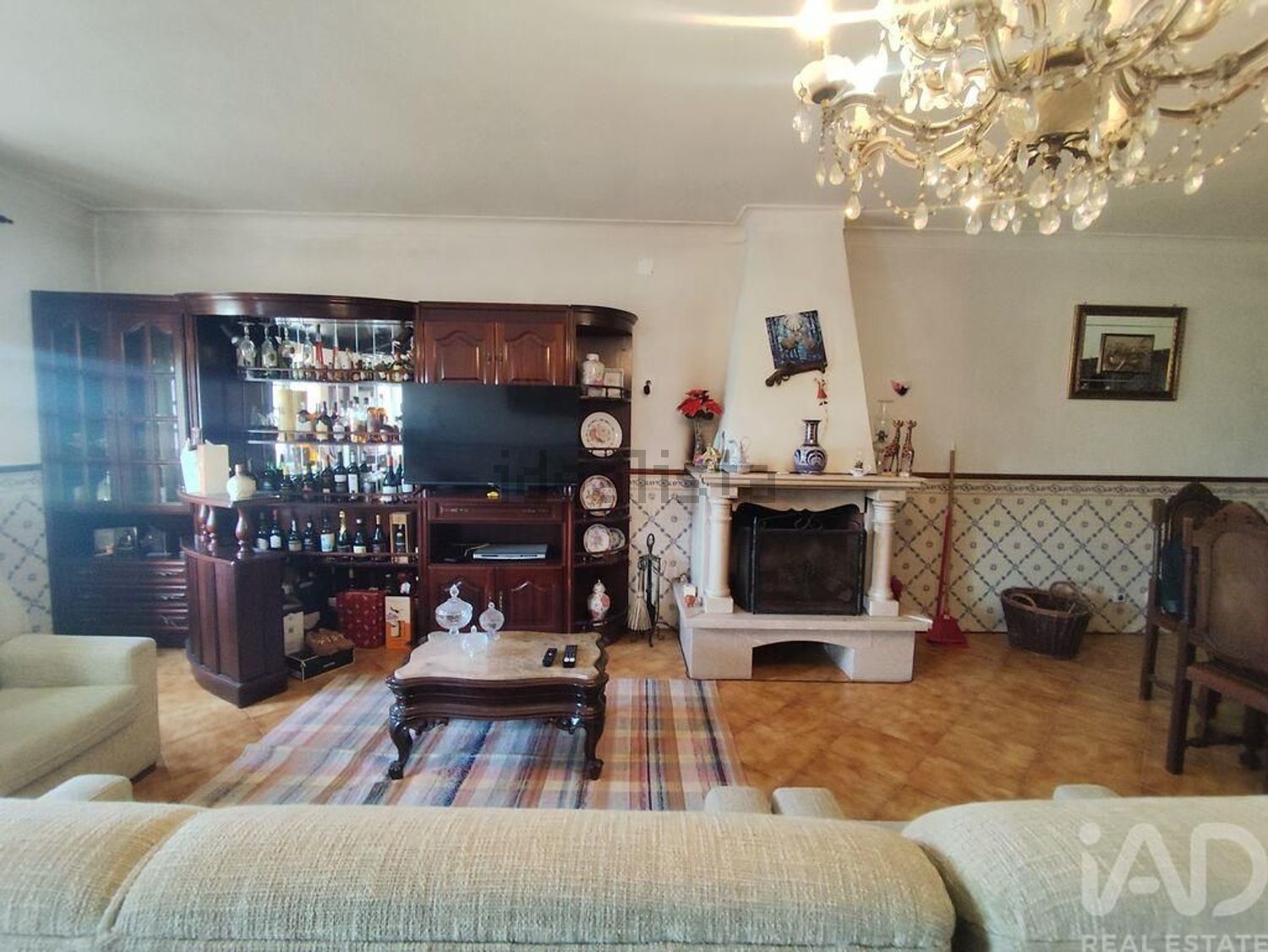 小楼房或独栋别墅出售在Lamas e Cercal - 客厅