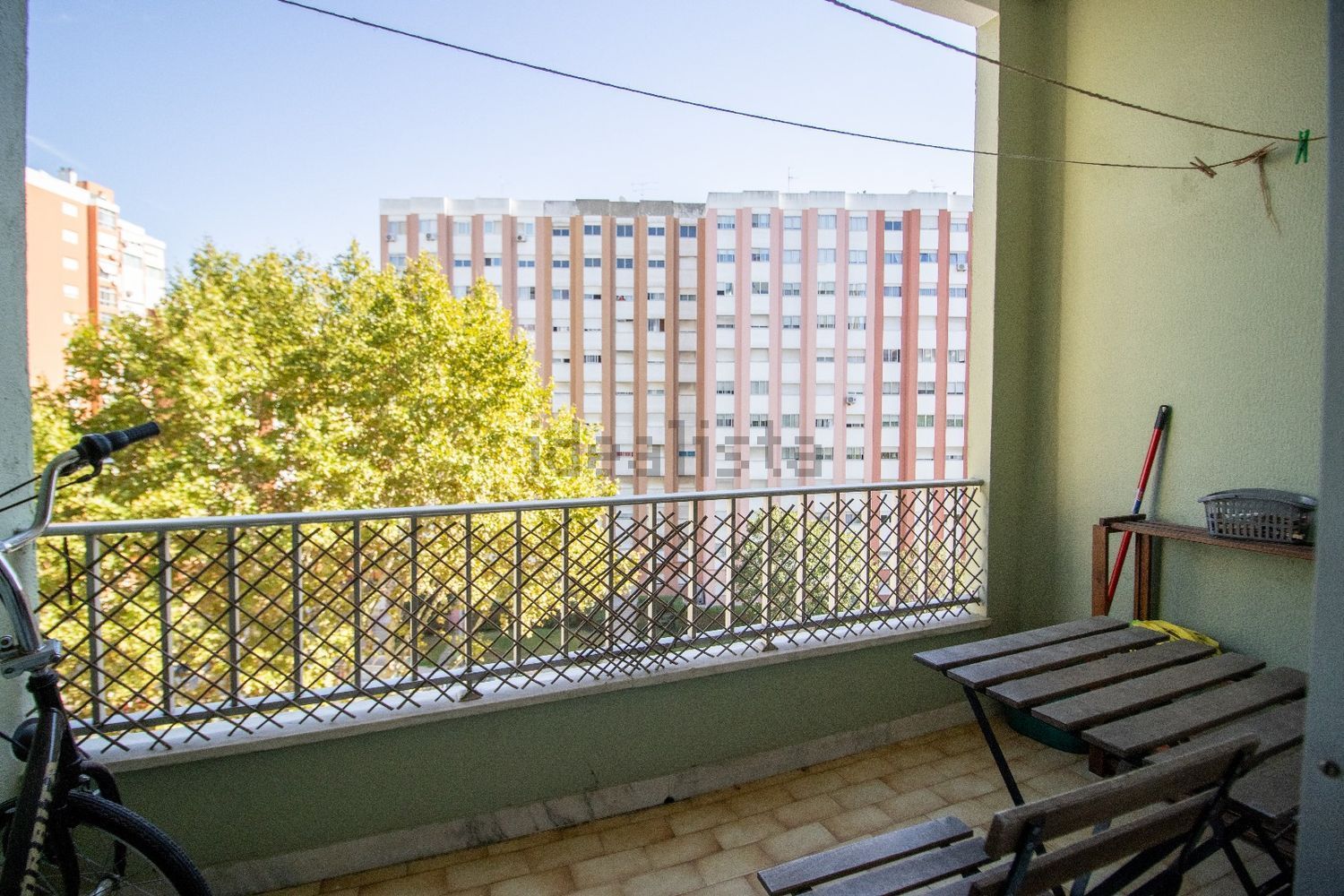 出租公寓 t2在Rua Capitães de Abril, 31 - 阳台