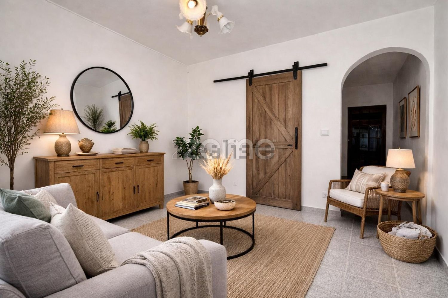 小楼房或独栋别墅出售在Rua C, 56 - 客厅