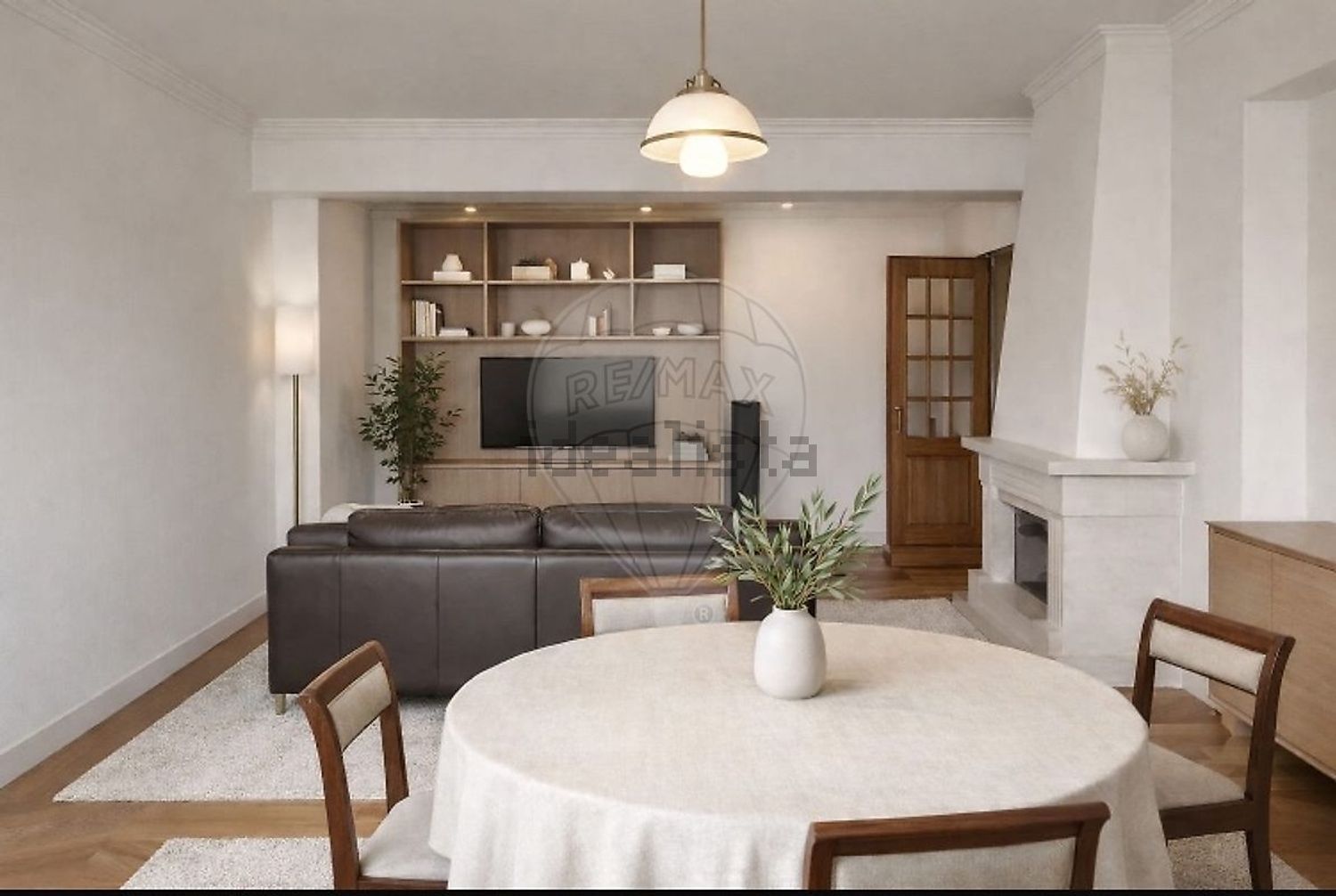 公寓 t3出售在Rua Actor José Pinheiro Amaro - 客厅