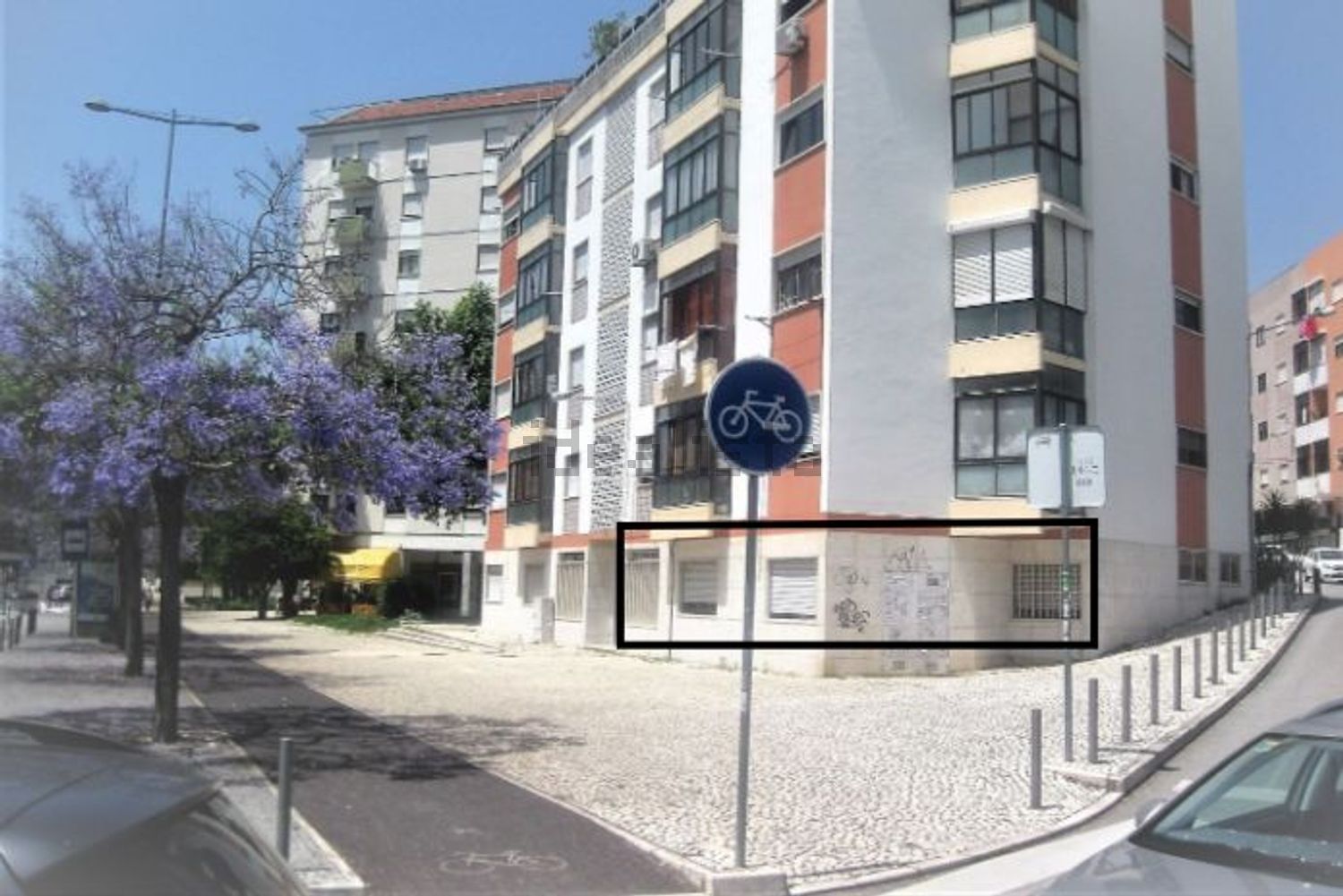 出租公寓 t3在Rua Estado da Índia, 47 - 视线