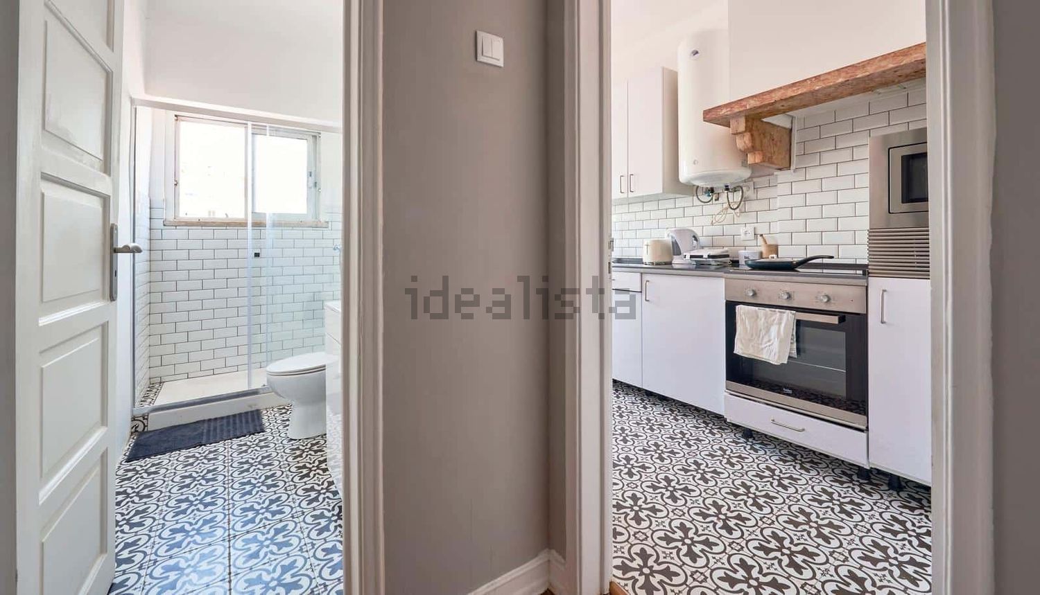 出租房间在Avenida Eduardo Jorge s/n - 厨房