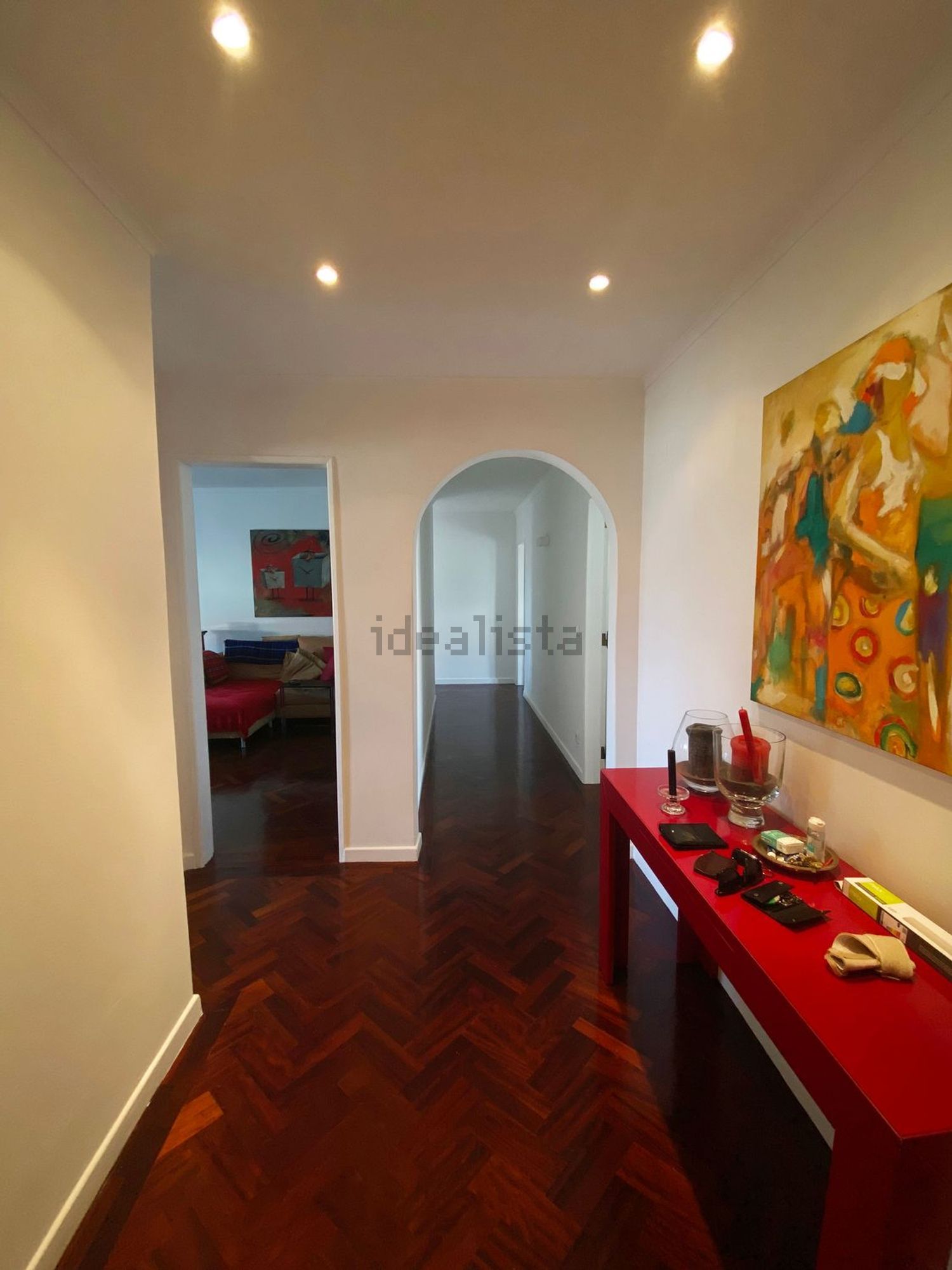 出租公寓 t2在Rua Laura Alves, 8 - 前厅