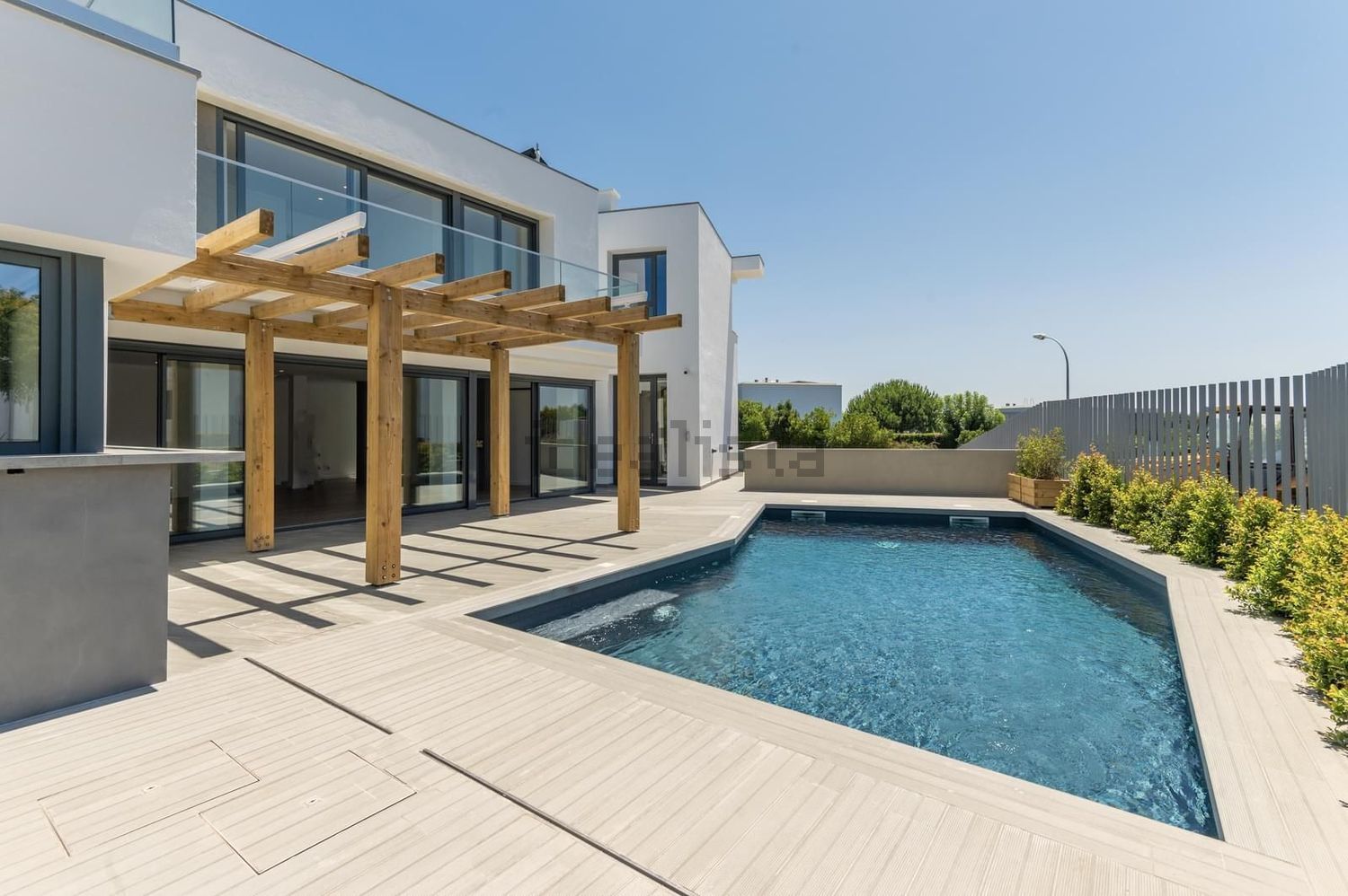 出租小楼房或独栋别墅在Rua Barruncheira - 游泳池