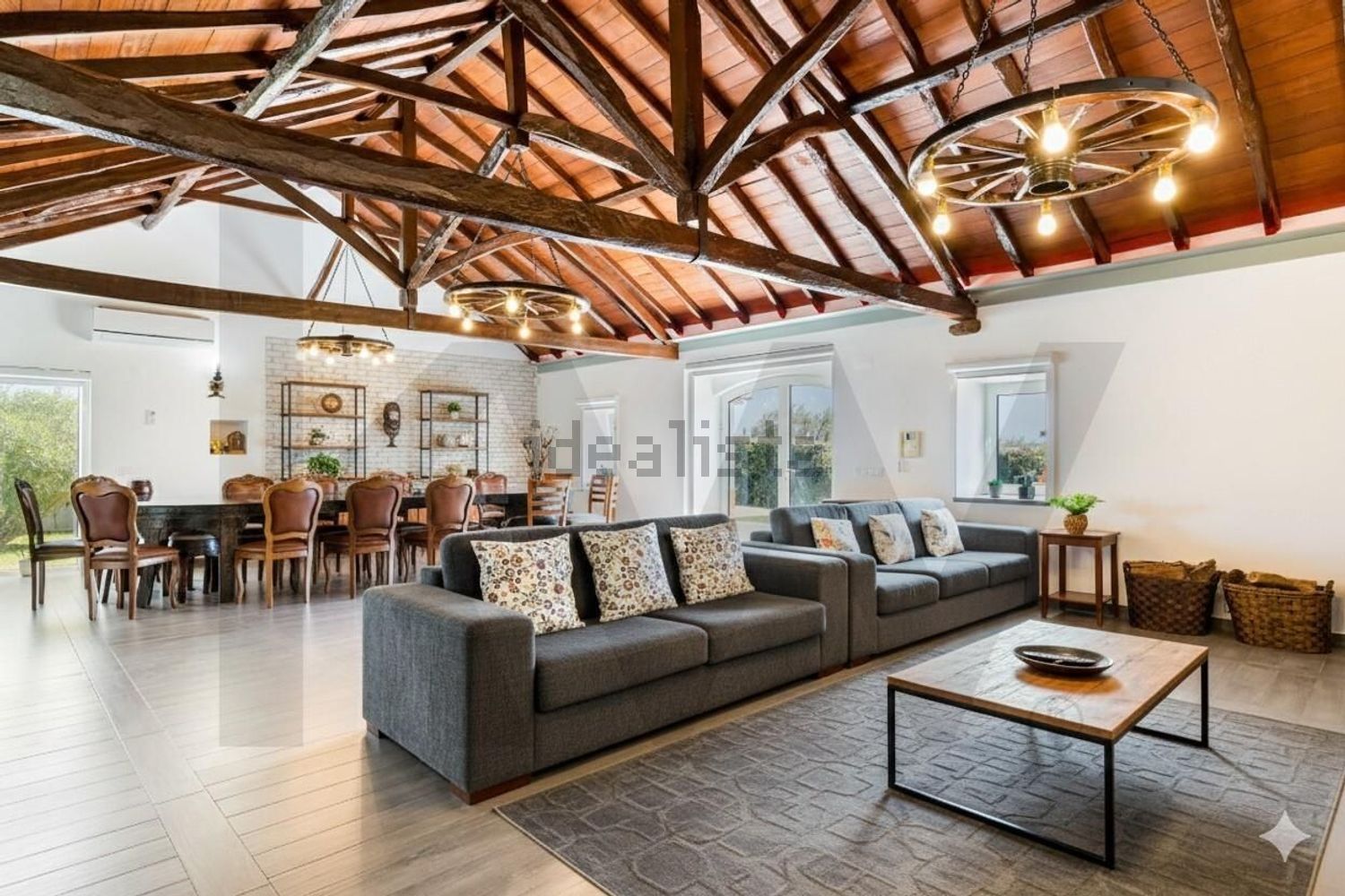 小楼房或独栋别墅出售在Rua de Cambelas - 客厅