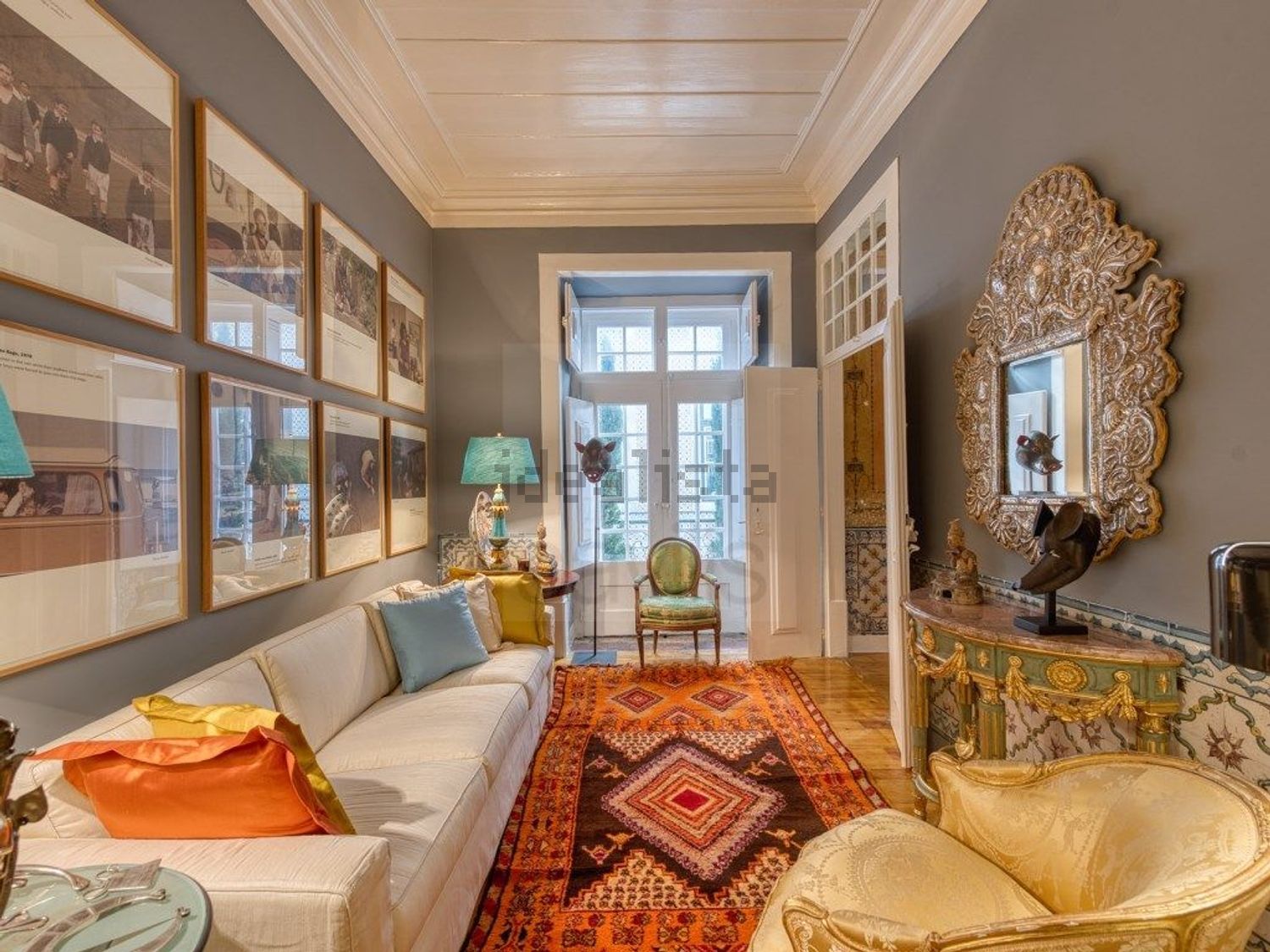 公寓 t2出售在Rua do Barão, 15 - 客厅