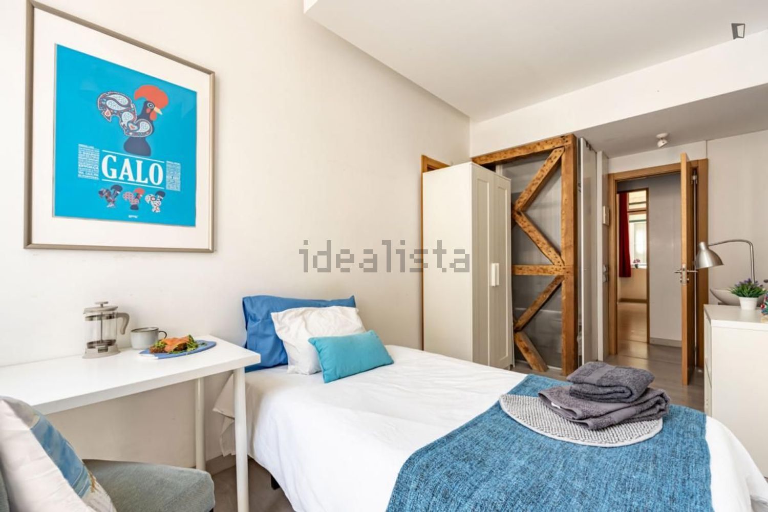 出租房间在Rua da Prata - 卧室