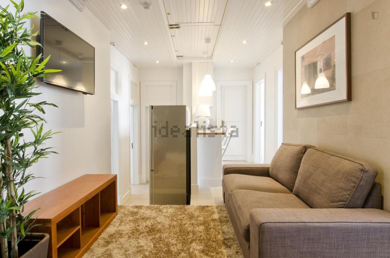 出租房间在Rua do Carmo - 客厅