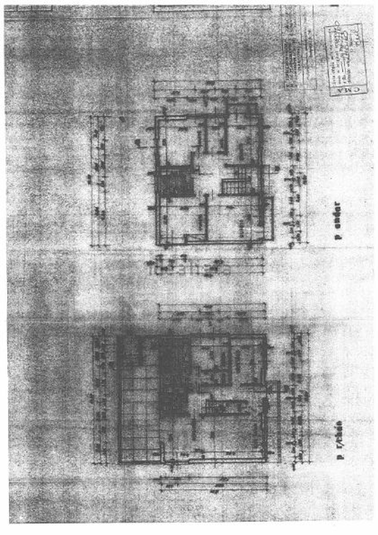小楼房或独栋别墅出售在Estrada Nacional 10 - 平面图