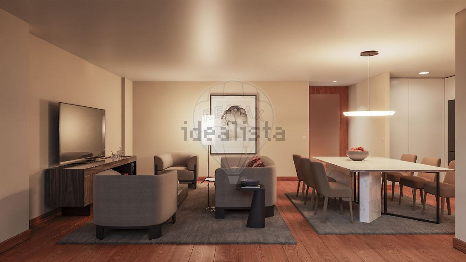 公寓 t2出售在Vialonga - 客厅