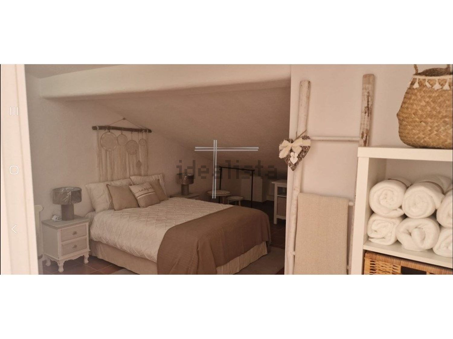 出租小楼房在Verdizela - 卧室