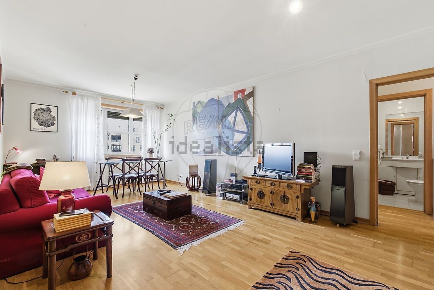 公寓 t2出售在Rua Cidade de Bolama - 客厅