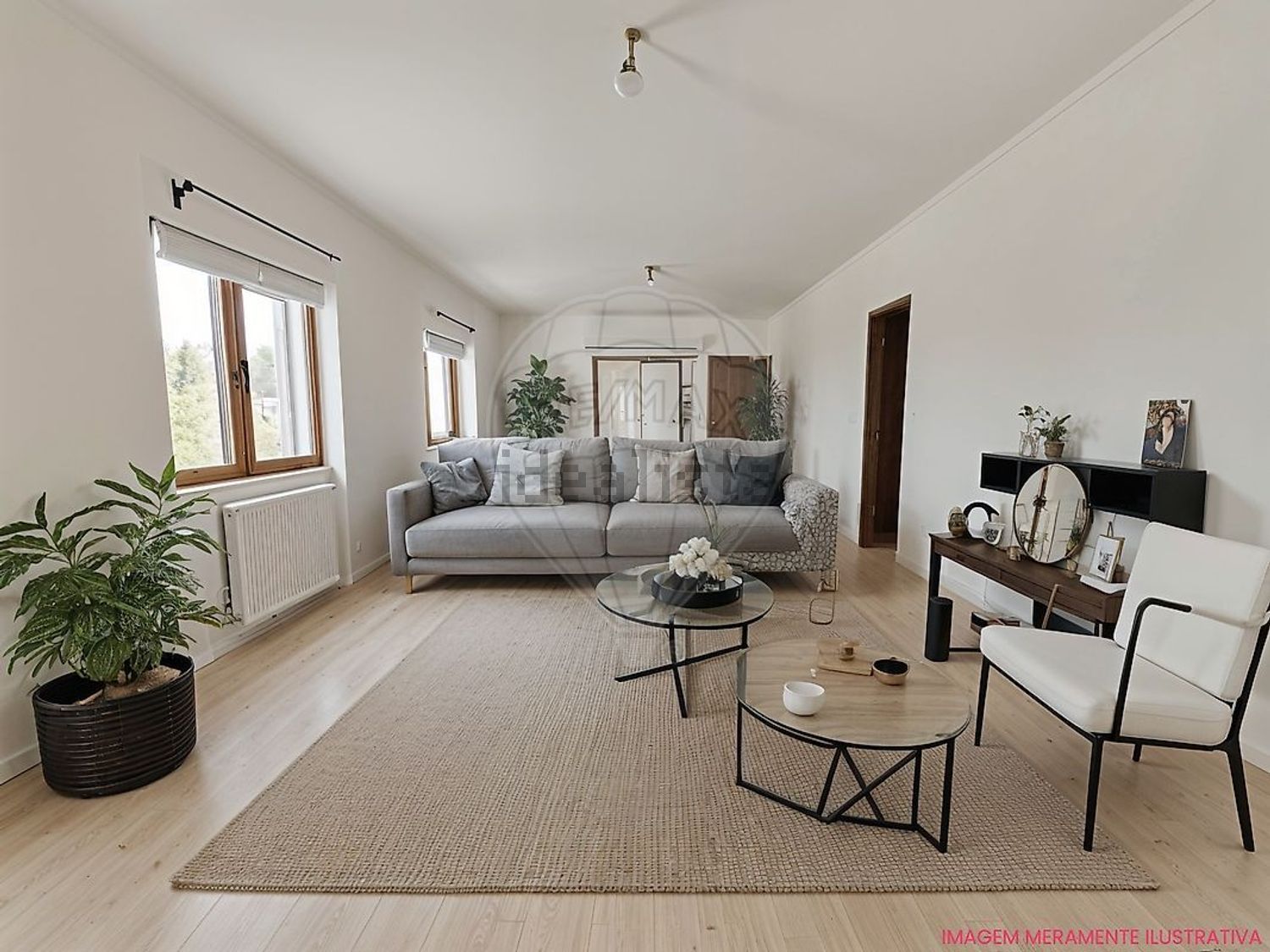 小楼房或独栋别墅出售在Lamas e Cercal - 客厅