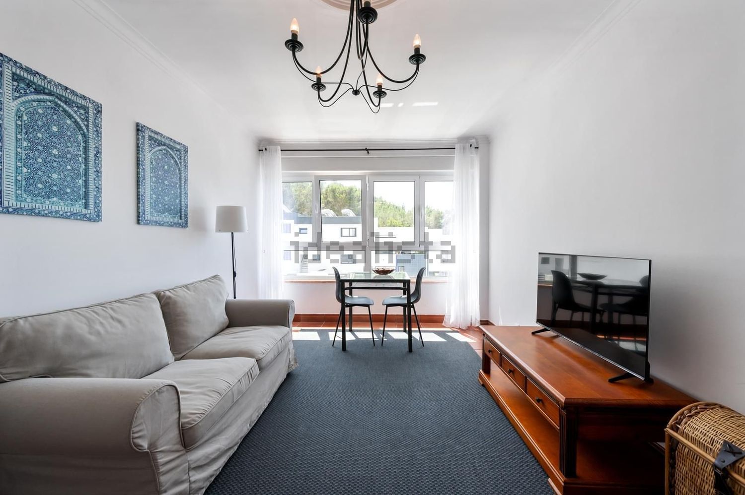 出租公寓 t2在Galiza - 客厅