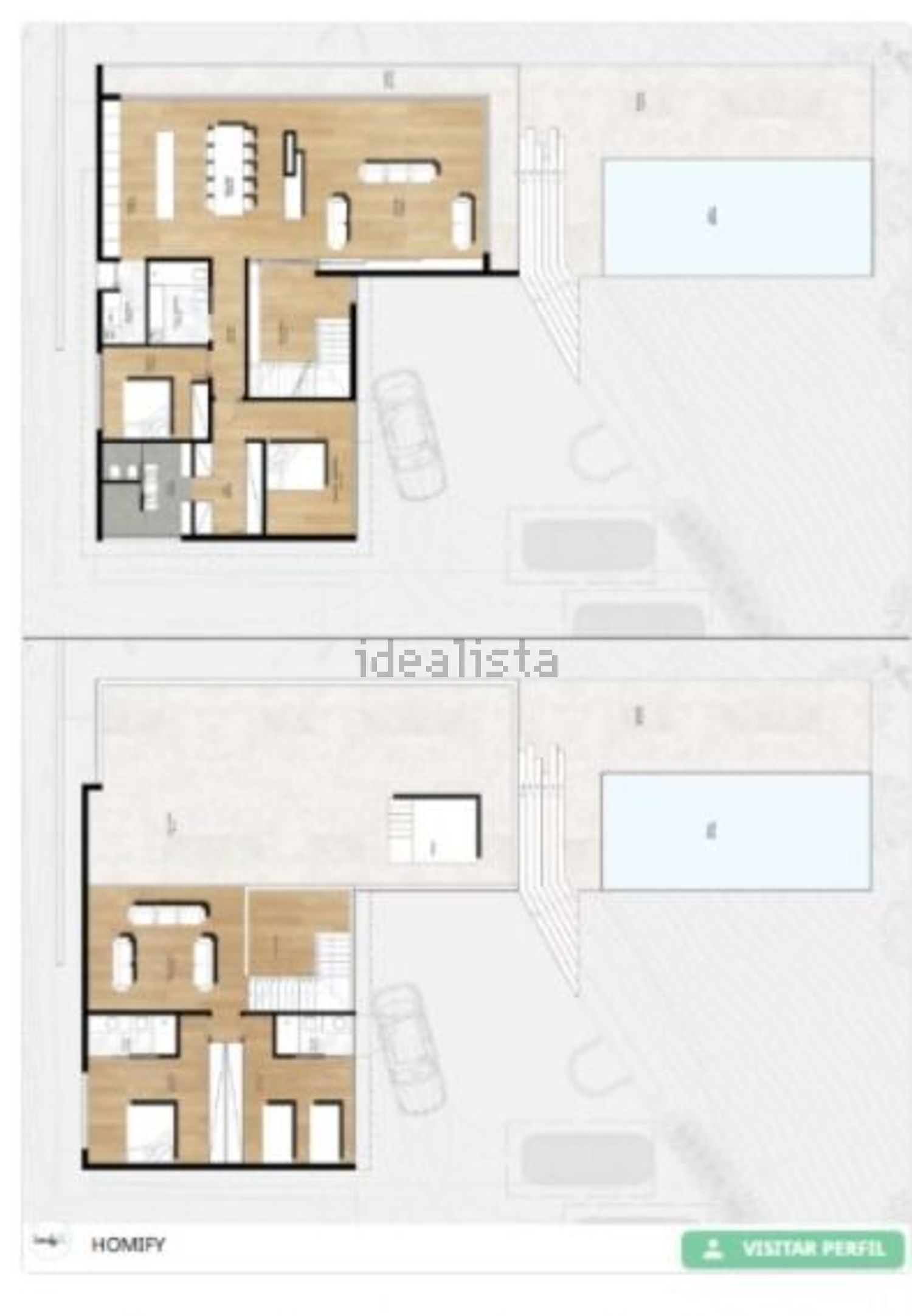 小楼房或独栋别墅出售在Rua Dom Pedro II s/n - 平面图