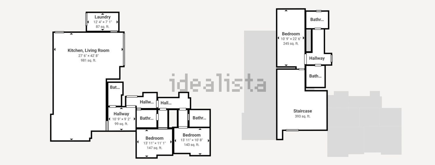 小楼房或独栋别墅出售在Estrada do Rodízio, 76 - 平面图